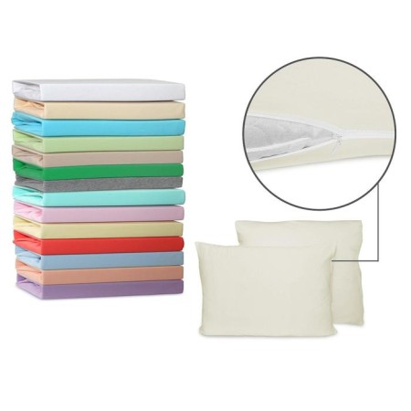 Pillowcases with zipper, size 70x70 cm - 2 pcs