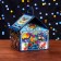 Gift box "Masquerade" 16 x 16 x22 cm