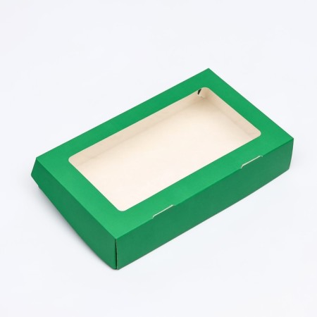 Temple container, green, 20 x 12 x 4 cm-1
