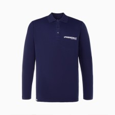 Polo with long sleeve President, size m, blue color