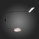Wall lamp ST LUCE. SL305.401.02. SPRUZZO. 2x60 watts, e27, 18x75 cm, black color