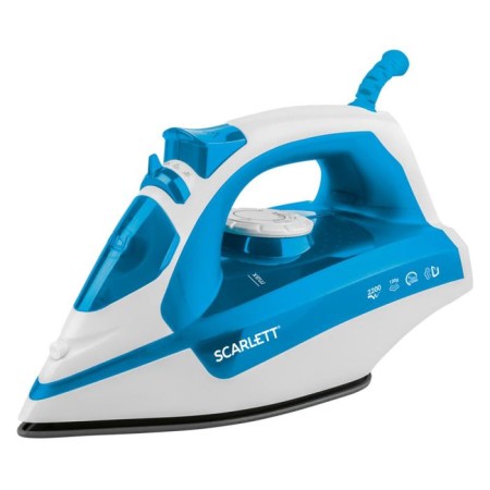 Iron SCARLETT SC-SI30P17, 2200 W, anti-stick coating, 60 g/min, 250 ml, blue