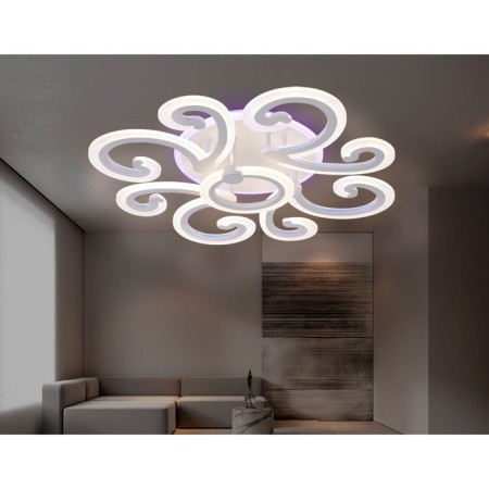 LED ceiling LED with Ambrella Light, Original, Fa5143, 9XLED, 112 W, 8400LUM, 3000-6400K, white color.-1