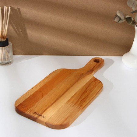 A set of cutting boards on a stand 2 pcs: 38 × 18, 28 × 18 cm, saturated with mineral oil, birch-5