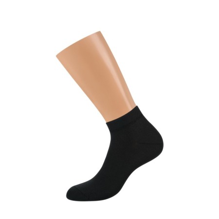 Male shortened socks Omsa Classic, size 45-47, Nero color-1