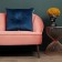 Sofi de Marko “Vivian” pillow, size 55x55 cm, blue color