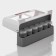 ORGANIZER OF SUPPLE for bulk products complete with banks, 6 pcs (125 ml), 32 × 13.5 × 9.5 cm