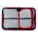 Penal 3 sections, tab inside, 140 x 210 x 40 mm, fabric, calligrata top Block "Kotik"