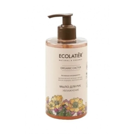 Hand soap Ecolatier Organic Cactus "Moisturization", 460 ml