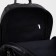 Women's backpack made of artificial leather with lightning, black color
