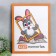 Photo frame MDF 30x40 cm, No. 6, width. 20 mm, thickness. 12 mm, Milan nut (plastic screen)