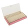 Wooden envelope "Happy Birthday!" gold, flowers, 17 x 8.5 x 2 cm