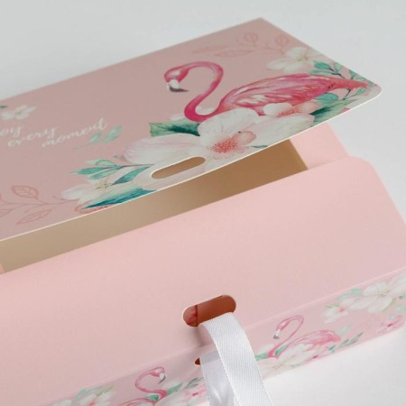 Gift box, packaging, "Enjoy EVERY MOMENT", 16.5 x 12.5 x 5 cm-4