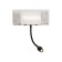 Wall lamp Twin 260 mm, 85 mm, LED 9W