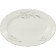 Oval Constance dish, decor "Silver ears, platinum laying", 39 cm