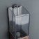Dispenser for antiseptic/liquid soap mechanical, 350 ml, plastic, brown color