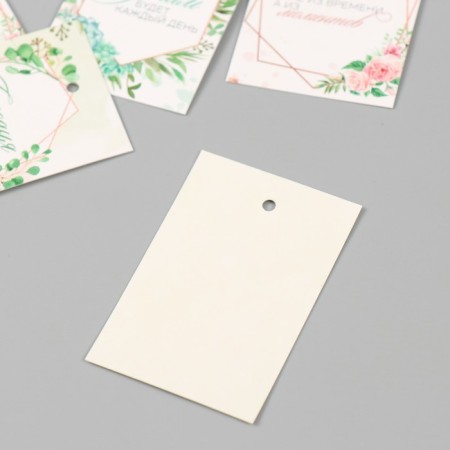 Cardboard Biro "Wishes. Motive" set 10 pcs (5 types) 4x6 cm-3