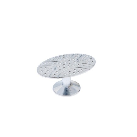 Handle button RK019CP, chromium color