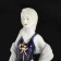 Souvenir Ceramics "Madmoiselle Eloise in the cape" 22x7x5 cm