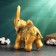 Pigger "Elephant" Golden, 30x25cm
