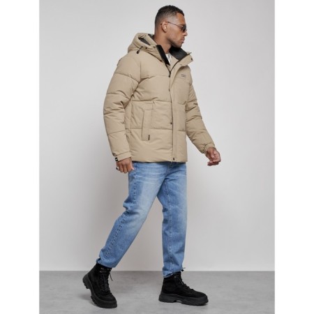 Male Winter jacket, size 56, beige color-2