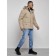 Male Winter jacket, size 56, beige color