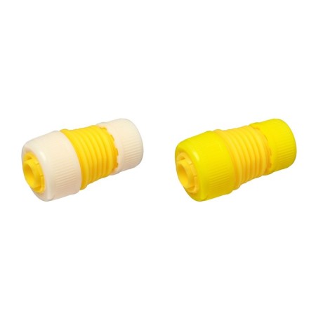 The coupling is transitional, for hoses 5/8 "(16 mm)-3/4" (19 mm), a cane connection, ABS plate, GreenGo-3