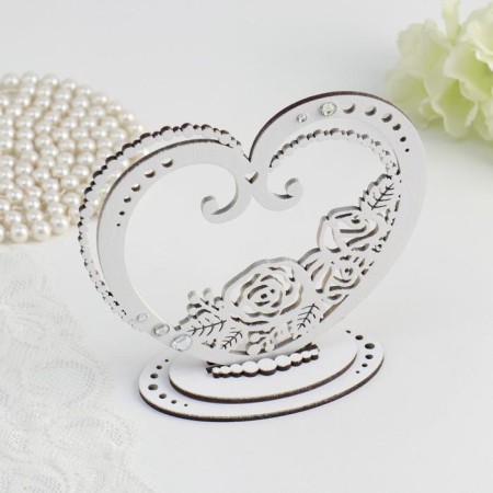 Stand for the rings "Romance" 13x5.5x13, white-white-1