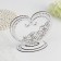 Stand for the rings "Romance" 13x5.5x13, white-white