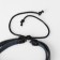 Bracelet Unisex "Grand" anchor, black color with silver-gold, d = 7 cm
