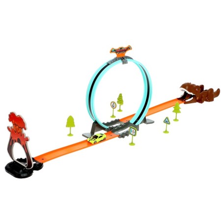 Dinosaurus Automobile Track, with launch, a machine included-3