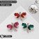 Brooch "Dragonfly" sparkling, color mix (indivisible packing 12 pcs., Price per pcs.)