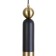 Lamp Bayerlux "Leonty" E27 40W black 6x6x40-140cm
