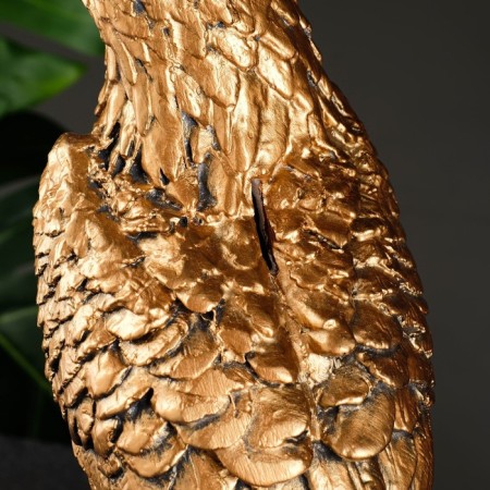 Pig a piggy bank "Eagle on the stone" bronze, 21x13x40cm-3