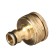 Fitting, internal thread 3/4 "–1", quick -sitting connection, brass, Greengo