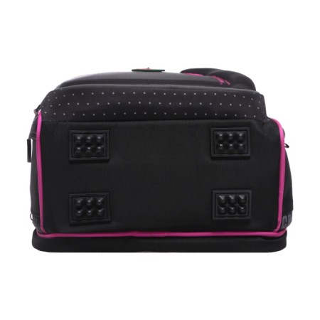 School backpack by Ergon. Spray Across 178 35*26*14 Virgo + Pen, Burner Cher/Rose 24-178-6-6