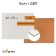 The base (fiberboard) is primed 40 x 50 cm, 4.0 mm, synthetic soil, white