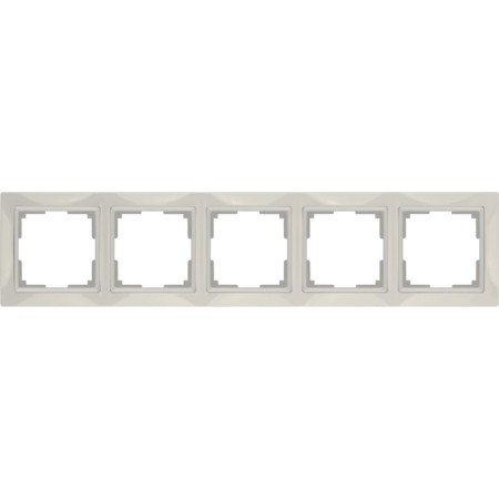 Frame for 5 posts WL03-FRAME-05, ivory color