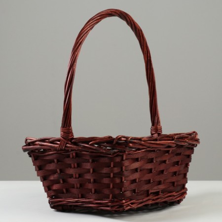 A set of baskets, 43x32x16/43 cm, 37x26x14/37 cm, 31x20x12/35 cm, 3 pcs, willow-2