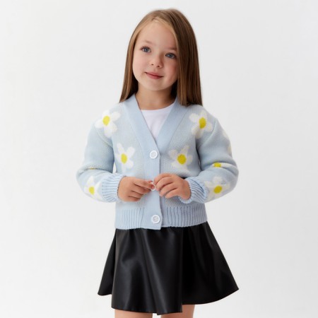 Cardigan Children's KAFTAN Chamomile, p. 36 (134-140 cm)