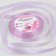 Satin tape, 10 mm × 23 ± 1 m, color warm lilac No. 45