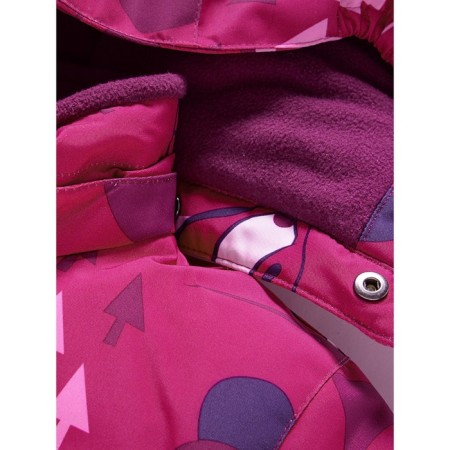 Ski costume for a girl, pink color, height 104 cm-4