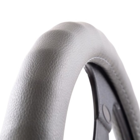 Autoprofi steering wheel, eco-leather steering, 9 cm girth, dark gray, size m, 37-39 cm-2