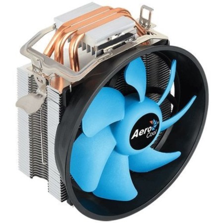 Aerocool Verkho 3 Plus, SOC-am4/1151/1200, 4-PIN, 18-27DB, Al+CU, 125W, 528 gr, RET-3