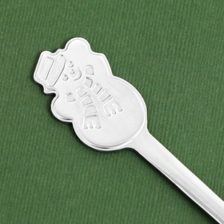 A set of spoons "Happiness and Good luck", 4 pcs., 12.8 x 2.3 cm, 12.8 x 1.9 cm-7