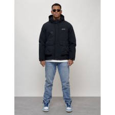 Male spring jacket, size 50, dark blue color