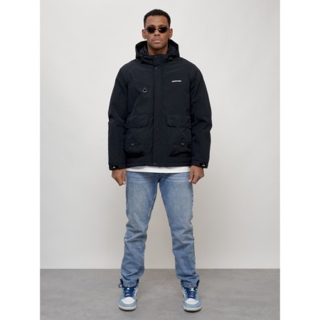 Male spring jacket, size 50, dark blue color