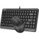 Keyboard + Mouse A4Tech FSTYLER F1110 CLAV: Black/Gray Mouse: Black/Gray USB Multimedia (F 10046