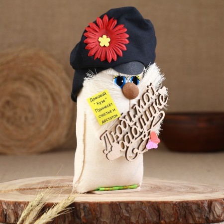 Domovynok "beloved grandmother", in a cap, 18 cm-1