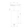 Elektrostandard track lamp, Diffe, 66x66x205 mm, 15W, LED, 1168LM, 4200K, white, black color.